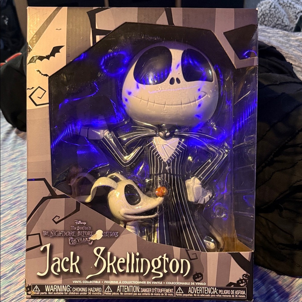 Disney Jack Skellington and Zero Funko POP